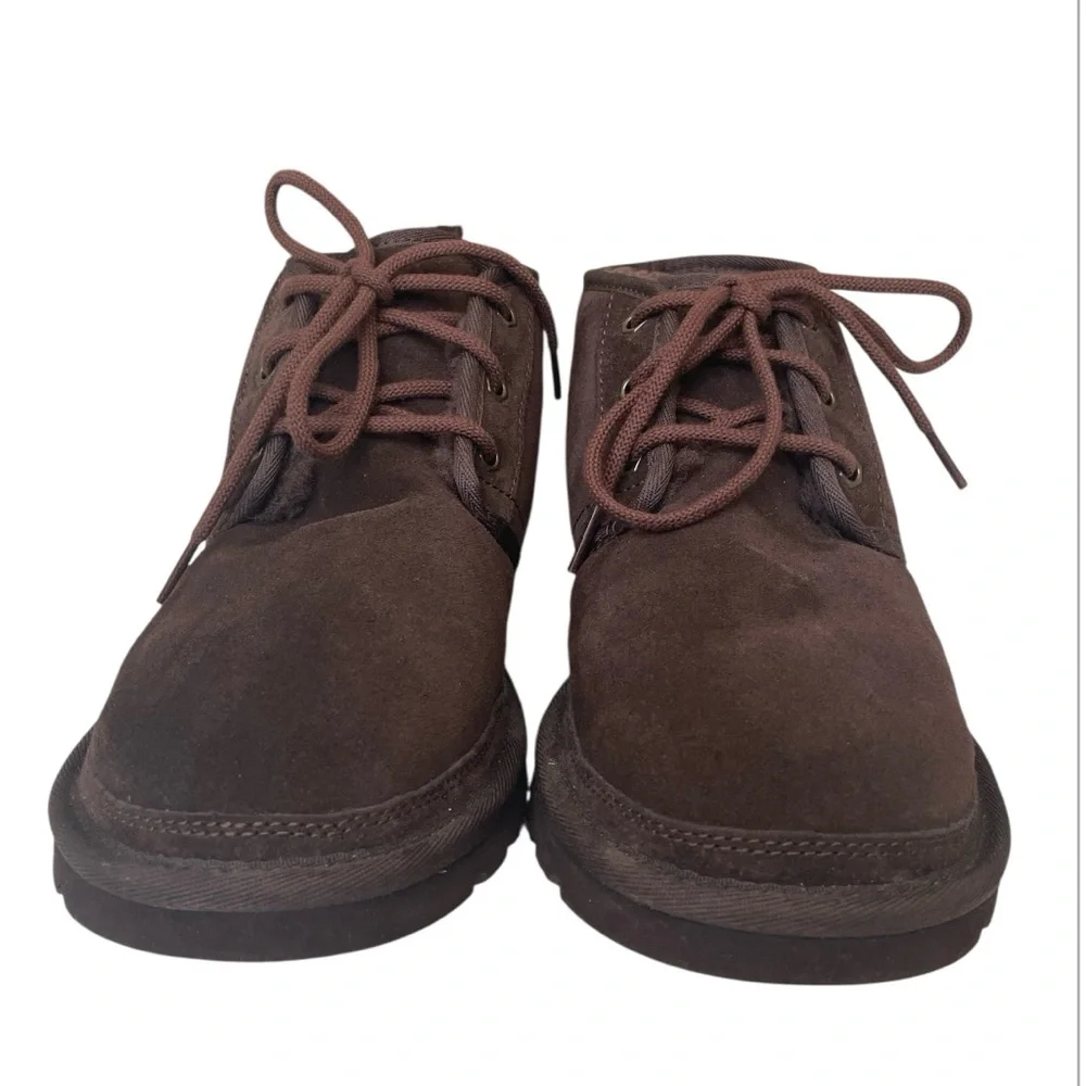 Ugg Neumel Distressed Burnt Cedar Brown Men’s 8 - Picture 3 of 10